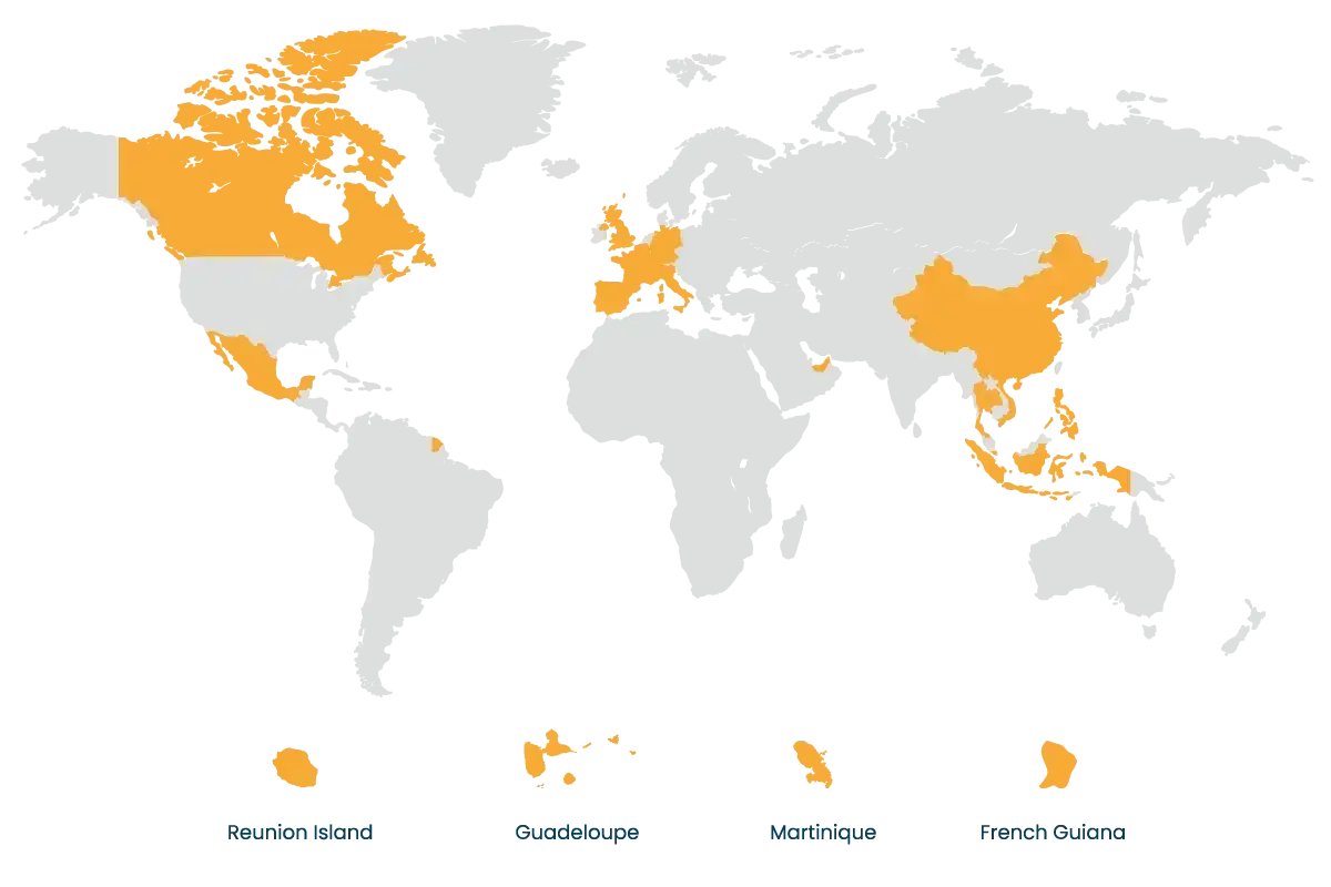 Mapa APRIL 2025
